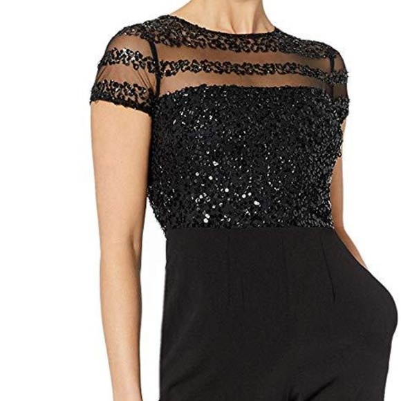 Adrianna Papell Pants - Adrianna Papell Women's Short Sleeve Jumpsuit